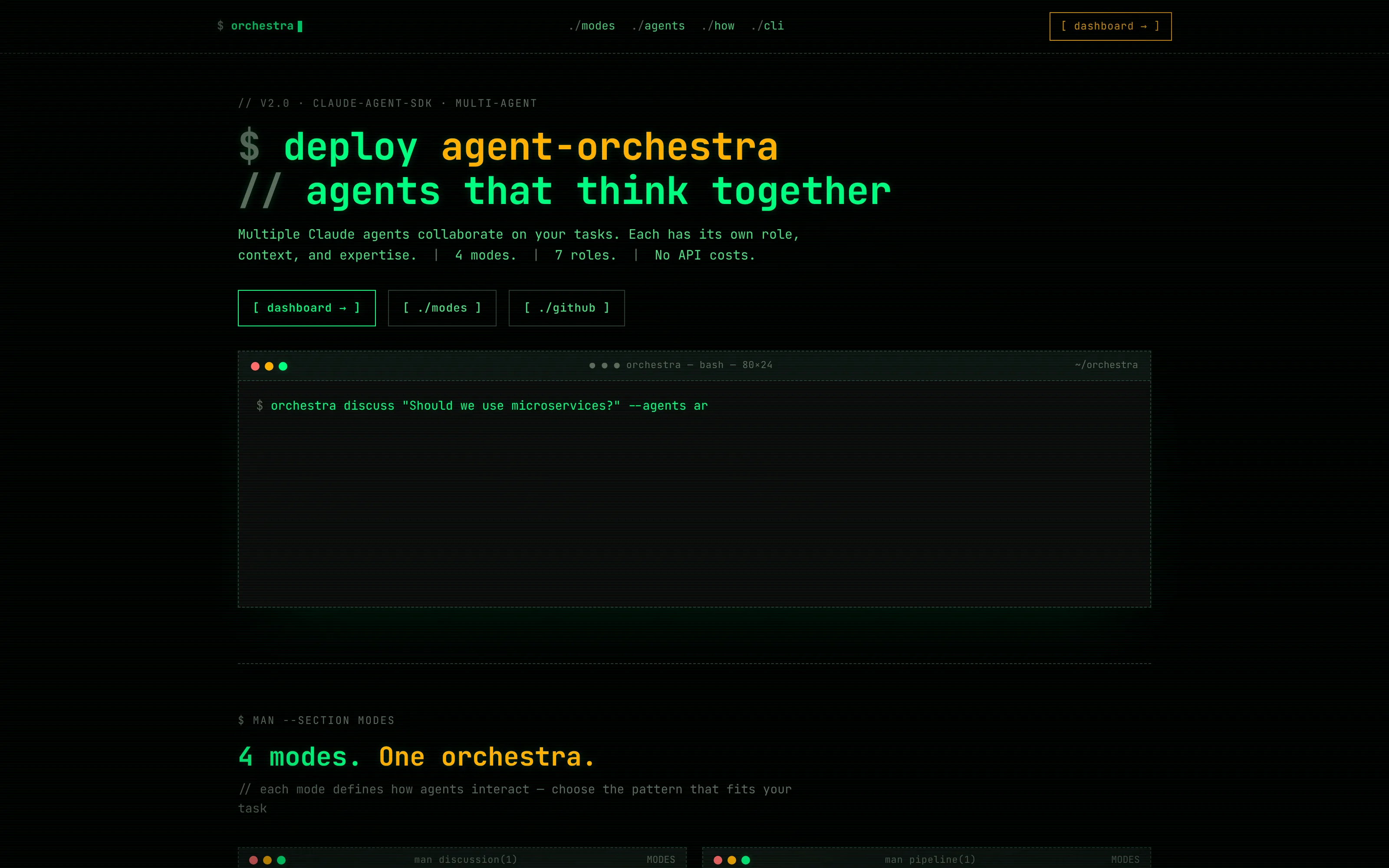 Agent Orchestra screenshot